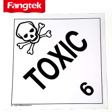 Hazardous dangerous goods stickers label for shipping mark